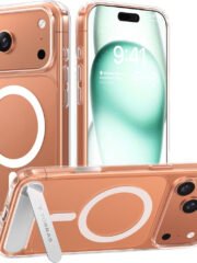 TORRAS Ostand L1 Series For iPhone 17 Pro Max MagSafe Kickstand Case Transparent iPhone 17 Pro Max by The Case Factory