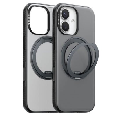 TORRAS Ostand O3 Fitness Series For iPhone 17 Case Compatible with MagSafe Kickstand Phone Cover by The Case Factory
