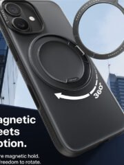 TORRAS Ostand O3 Fitness Series For iPhone 17 Case Compatible with MagSafe Kickstand Phone Cover by The Case Factory