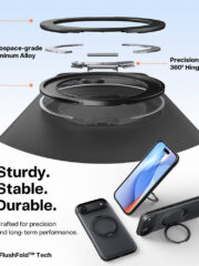 TORRAS Ostand O3 Fitness Series For iPhone Air Case Compatible with MagSafe Kickstand Phone Cover by The Case Factory