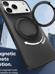 TORRAS Ostand O3 Fitness Series For iPhone 17 Pro Max Case Compatible with MagSafe Kickstand Phone Cover by The Case Factory