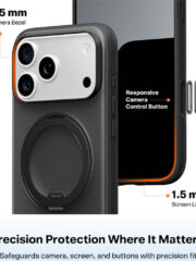 TORRAS Ostand O3 Fitness Series For iPhone 17 Pro Max Case Compatible with MagSafe Kickstand Phone Cover by The Case Factory