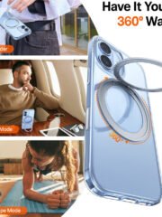 TORRAS Ostand O1 Guardian Series For iPhone 17 MagSafe Rotating Kickstand Case by The Case Factory