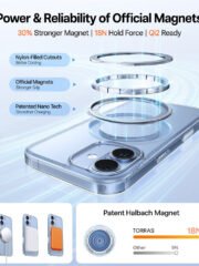 TORRAS Ostand O1 Guardian Series For iPhone 17 MagSafe Rotating Kickstand Case by The Case Factory