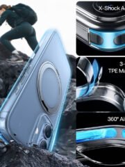 TORRAS Ostand O1 Guardian Series For iPhone 17 MagSafe Rotating Kickstand Case by The Case Factory