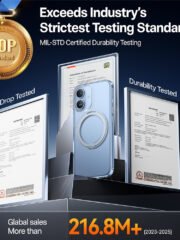 TORRAS Ostand O1 Guardian Series For iPhone 17 MagSafe Rotating Kickstand Case by The Case Factory