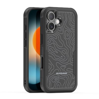 For iPhone 17 Magnetic Case DUX DUCIS SHLD Series 10FT Drop Protection Shockproof Phone Cover Contour Pattern iPhone 17 by The Case Factory