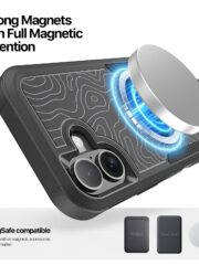 For iPhone 17 Magnetic Case DUX DUCIS SHLD Series 10FT Drop Protection Shockproof Phone Cover by The Case Factory
