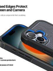 For iPhone 17 Magnetic Case DUX DUCIS SHLD Series 10FT Drop Protection Shockproof Phone Cover by The Case Factory