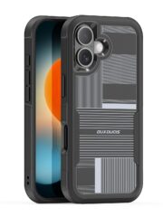For iPhone 17 Magnetic Case DUX DUCIS SHLD Series 10FT Drop Protection Shockproof Phone Cover Umbra Pattern iPhone 17 by The Case Factory