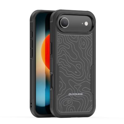 For iPhone Air Magnetic Case DUX DUCIS SHLD Series 10FT Drop Protection Shockproof Phone Cover Contour Pattern iPhone Air by The Case Factory