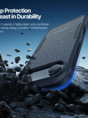 For iPhone Air Magnetic Case DUX DUCIS SHLD Series 10FT Drop Protection Shockproof Phone Cover by The Case Factory