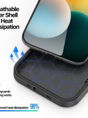 For iPhone Air Magnetic Case DUX DUCIS SHLD Series 10FT Drop Protection Shockproof Phone Cover by The Case Factory
