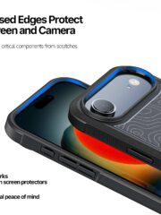 For iPhone Air Magnetic Case DUX DUCIS SHLD Series 10FT Drop Protection Shockproof Phone Cover by The Case Factory