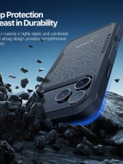 For iPhone 17 Pro Magnetic Case DUX DUCIS SHLD Series 10FT Drop Protection Shockproof Phone Cover by The Case Factory