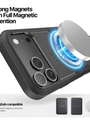 For iPhone 17 Pro Magnetic Case DUX DUCIS SHLD Series 10FT Drop Protection Shockproof Phone Cover by The Case Factory