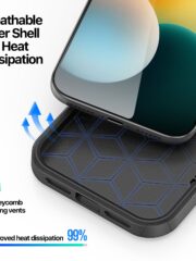For iPhone 17 Pro Magnetic Case DUX DUCIS SHLD Series 10FT Drop Protection Shockproof Phone Cover by The Case Factory