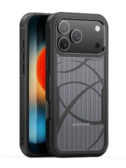 For iPhone 17 Pro Magnetic Case DUX DUCIS SHLD Series 10FT Drop Protection Shockproof Phone Cover Rhythm Pattern iPhone 17 Pro by The Case Factory