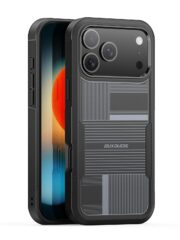For iPhone 17 Pro Magnetic Case DUX DUCIS SHLD Series 10FT Drop Protection Shockproof Phone Cover Umbra Pattern iPhone 17 Pro by The Case Factory