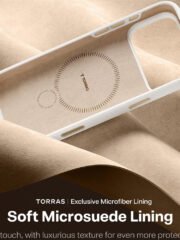 TORRAS Ostand Q3 Silicone Series For iPhone 17 Pro Max Case Magnetic Ring Kickstand Liquid Silicone Phone Cover by The Case Factory