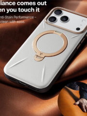 TORRAS Ostand Q3 VegSkin Series For iPhone 17 Pro Case Compatible with MagSafe Kickstand Phone Cover by The Case Factory