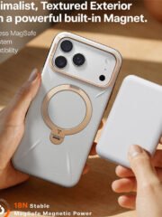 TORRAS Ostand Q3 VegSkin Series For iPhone 17 Pro Max Case Compatible with MagSafe Kickstand Phone Cover by The Case Factory