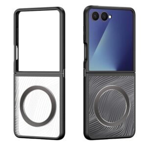 Dux Ducis Aimo Series For Samsung Galaxy Z Flip7 Slim Cover Without Glass | Magnetic Support by The Case Factory