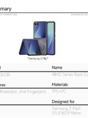 Dux Ducis Aimo Series For Samsung Galaxy Z Flip7 Slim Cover Without Glass | Magnetic Support by The Case Factory