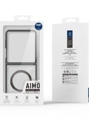 Dux Ducis Aimo Series For Samsung Galaxy Z Flip7 Slim Cover Without Glass | Magnetic Support by The Case Factory