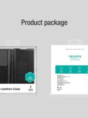 NILLKIN Qin Pro Series for Samsung Galaxy Z Fold7 Case with Card Slots Leather Phone Cover with Stylus by The Case Factory