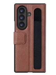 NILLKIN For Samsung Galaxy Z Fold7 Case PU-PC Stand Design Phone Cover with Card Slot by The Case Factory