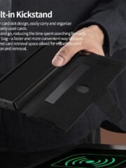 NILLKIN For Samsung Galaxy Z Fold7 Case PU-PC Stand Design Phone Cover with Card Slot by The Case Factory
