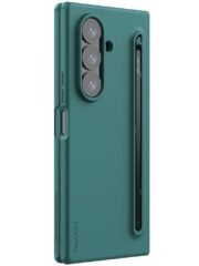 NILLKIN Flex Pure Fold Case for Samsung Galaxy Z Fold7 Silicone-PC Phone Cover with Stylus Pen by The Case Factory