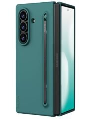 NILLKIN Flex Pure Fold Case for Samsung Galaxy Z Fold7 Silicone-PC Phone Cover with Stylus Pen by The Case Factory