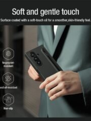 NILLKIN Flex Pure Fold Case for Samsung Galaxy Z Fold7 Silicone-PC Phone Cover with Stylus Pen by The Case Factory