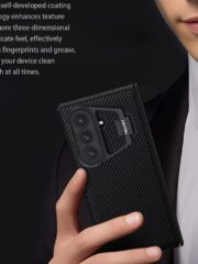 NILLKIN CamShield Prop Series For Samsung Galaxy Z Fold7 Case Phone Cover with Clear Camera Lid by The Case Factory