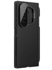NILLKIN CamShield Prop Series For Samsung Galaxy Z Fold7 Case PC Phone Cover with Clear Camera Lid / Stylus Pen by The Case Factory