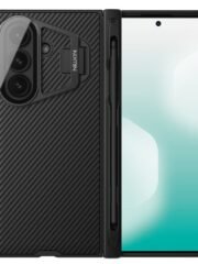 NILLKIN CamShield Prop Magnetic Series For Samsung Galaxy Z Fold7 Case PC Phone Cover with Clear Camera Lid / Stylus Pen As Shown Samsung Galaxy Z Fold7 by The Case Factory