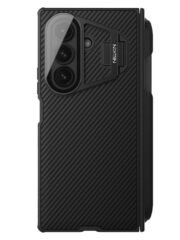 NILLKIN CamShield Prop Magnetic Series For Samsung Galaxy Z Fold7 Case PC Phone Cover with Clear Camera Lid / Stylus Pen by The Case Factory
