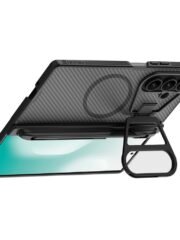 NILLKIN CamShield Prop Magnetic Translucent Series For Samsung Galaxy Z Fold7 Case with Stylus Pen Clear Camera Lid PC Phone Cover by The Case Factory