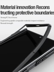 NILLKIN Super Frosted Shield Fold for Samsung Galaxy Z Fold7 Case Compatible with MagSafe PC Matte Phone Cover with Stylus Pen by The Case Factory