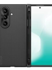 NILLKIN Super Frosted Shield Fold for Samsung Galaxy Z Fold7 Case Compatible with MagSafe PC Matte Phone Cover with Stylus Pen Black Samsung Galaxy Z Fold7 by The Case Factory