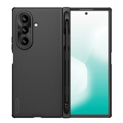 NILLKIN Super Frosted Shield Fold for Samsung Galaxy Z Fold7 Case PC Matte Phone Cover with Stylus Pen As Shown Samsung Galaxy Z Fold7 by The Case Factory