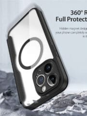DUX DUCIS Skin X Pro for iPhone 14 Pro Max Magnetic Case Card Slot Leather Flip Phone Cover by The Case Factory