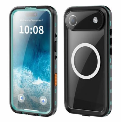 REDPEPPER Dot+ Series For iPhone Air Case Compatible with MagSafe IP68 Waterproof Clear Back Phone Cover Blue iPhone Air by The Case Factory