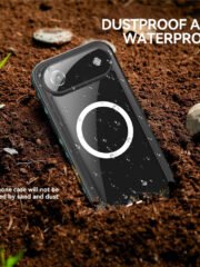REDPEPPER Dot+ Series For iPhone Air Case Compatible with MagSafe IP68 Waterproof Clear Back Phone Cover by The Case Factory