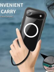 REDPEPPER Dot+ Series For iPhone Air Case Compatible with MagSafe IP68 Waterproof Clear Back Phone Cover by The Case Factory