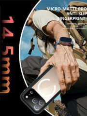 REDPEPPER Dot+ Series For iPhone 17 Pro Case Compatible with MagSafe IP68 Waterproof Clear Back Phone Cover by The Case Factory
