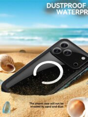 REDPEPPER Dot+ Series For iPhone 17 Pro Max Case Compatible with MagSafe IP68 Waterproof Clear Back Phone Cover by The Case Factory