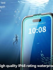 REDPEPPER Dot+ Series For iPhone 17 Pro Max Case Compatible with MagSafe IP68 Waterproof Clear Back Phone Cover by The Case Factory